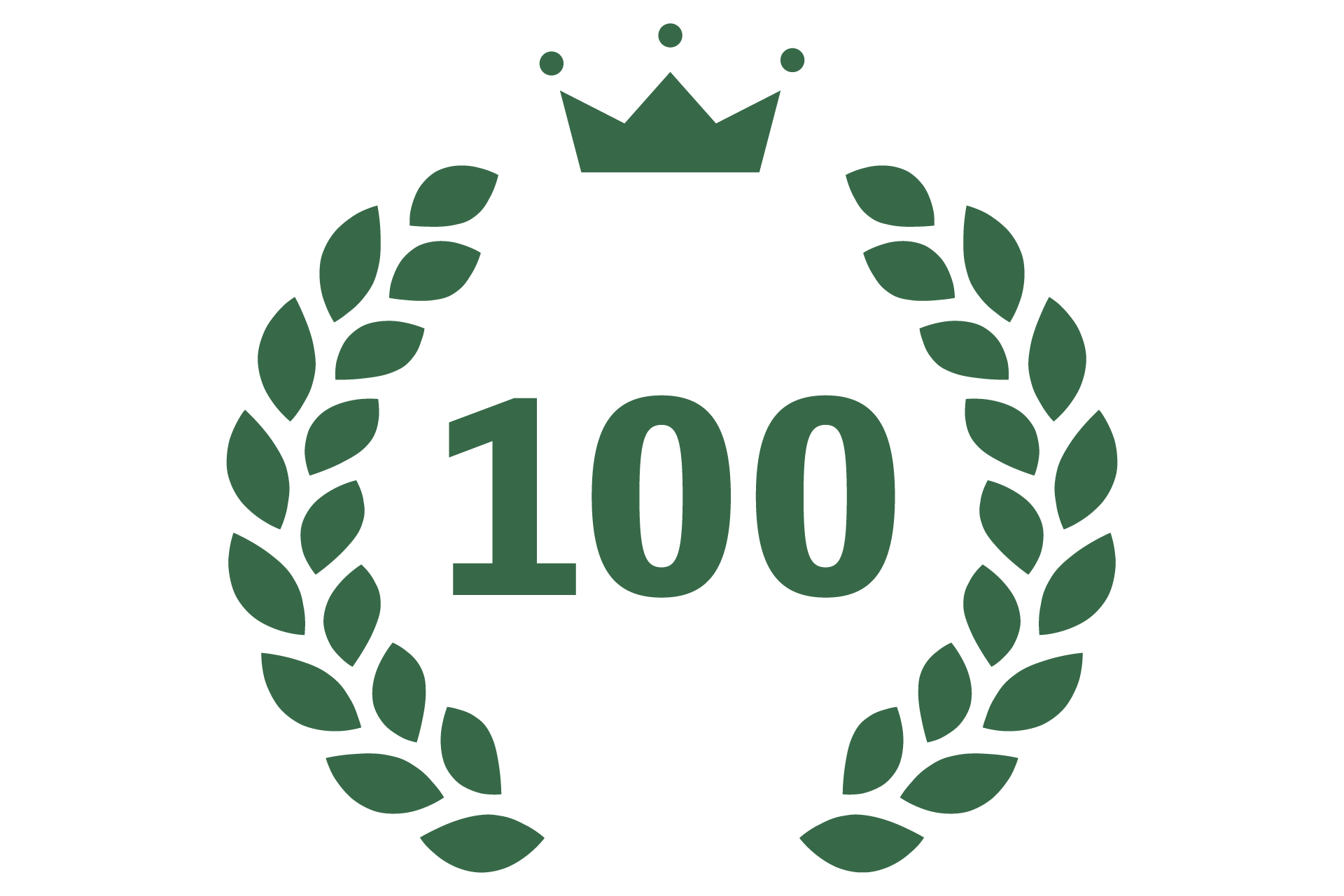 年間実績100件のイメージアイコン